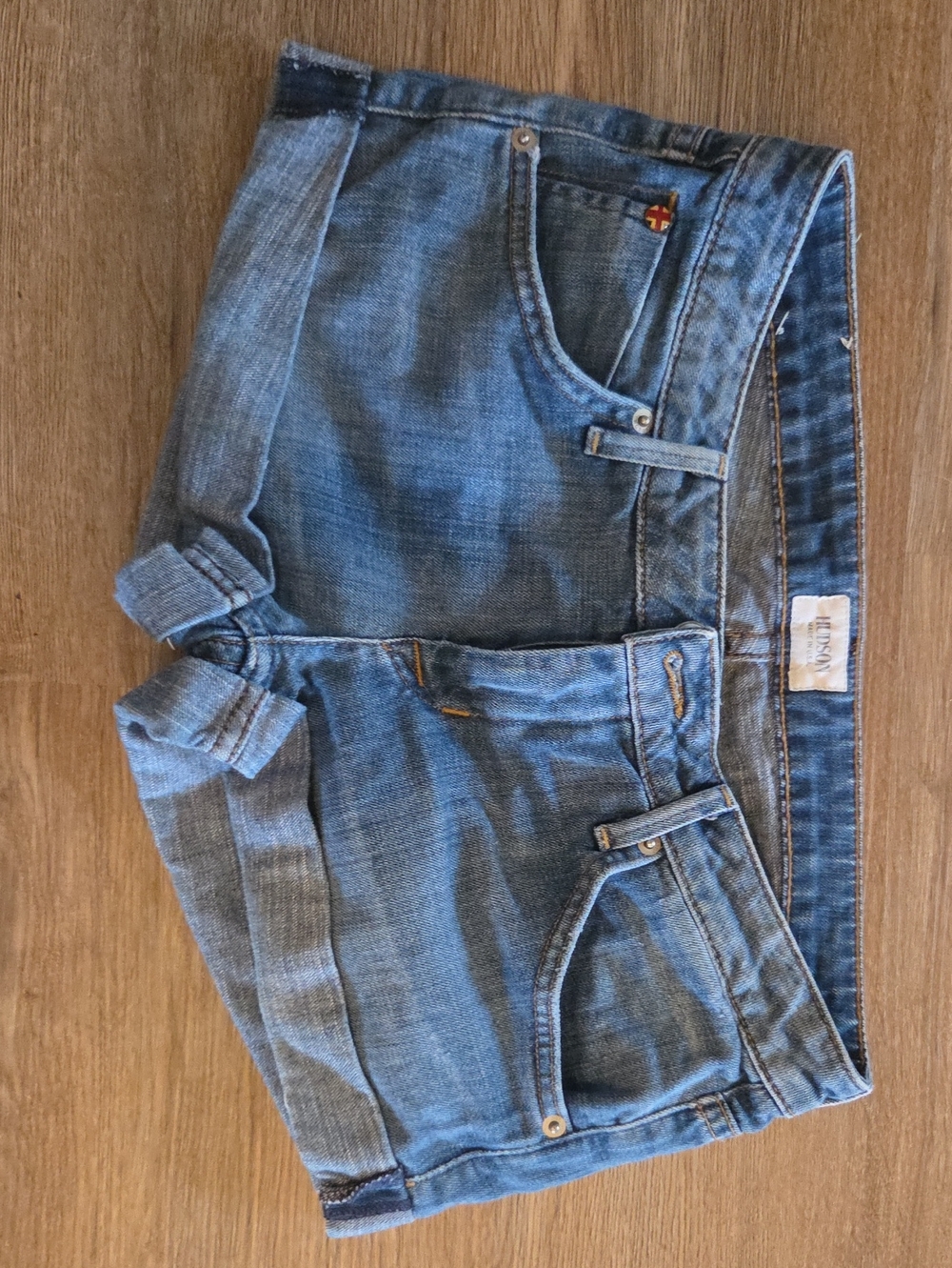 Hudson jean shorts.